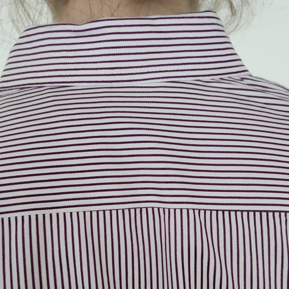 Eileen M Custom Designed Striped Button Down Tunic - Picture 8 of 10